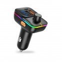 XO siųstuvas FM BCC09 Bluetooth MP3 automobilinis pakrovėjas 25W juodas XO siųstuvas FM BCC09 Bluetooth MP3 automobilinis pakrovėjas 25W juodas