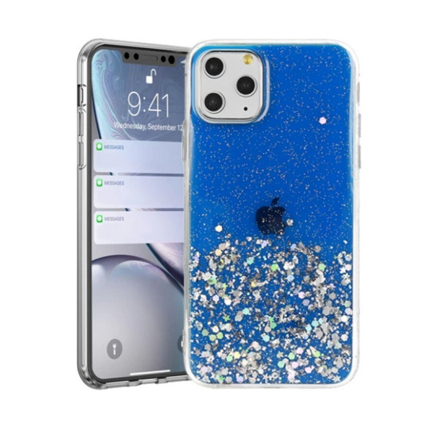 Fusion glue glitter back case silicone for Samsung A326 Galaxy A