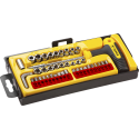 Topex Screwdriver bits and sockets with a handle, in a set of 41 pcs.