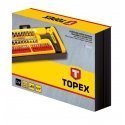 Topex Screwdriver bits and sockets with a handle, in a set of 41 pcs.