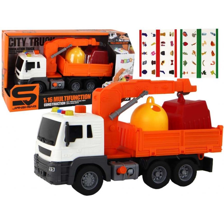 LEAN Cars Lean Cars Garbage Truck