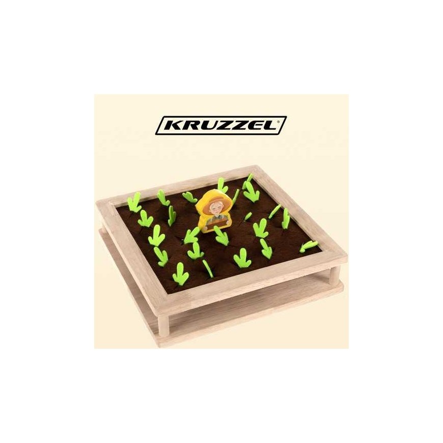 Wooden puzzle - Kruzzel farm 22755 – 2