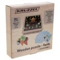 Wooden puzzle - Kruzzel farm 22755 Wooden puzzle - Kruzzel farm 22755