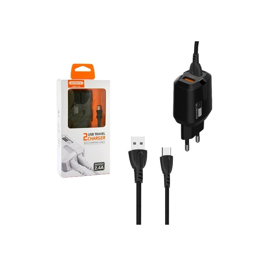 Somostel SMS-A139 charger 2x USB-A 2.4 A (26575)