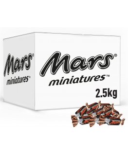 Mars Miniatures chocolate bars, 2.5 kg
