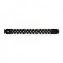 QOLTEC 54477 Patch panel RACK 48V 24 connections Passive PoE injector 1000m Black QOLTEC 54477 Patch panel RACK 48V 24 connections Passive PoE injector 1000m Black