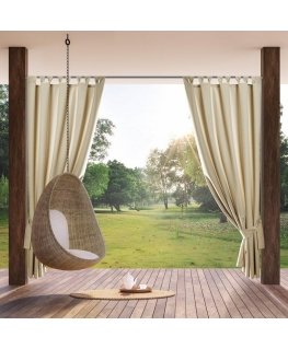 Euro curtains ZAS/GARDEN/J.BEŻ 155X220 SZEL/VELCRO