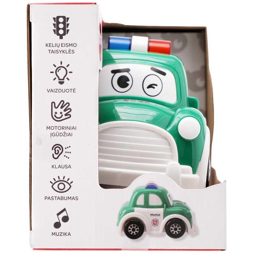 because Interactive police car – 3