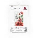 luca S Counted Cross Stitch Kit "The Field Poppies" 20x32cm SB7020