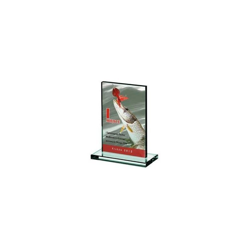 Tryumf "Glass trophy with LuxorJet color printing LuxorJet color printing glass trophy trophy" – 2