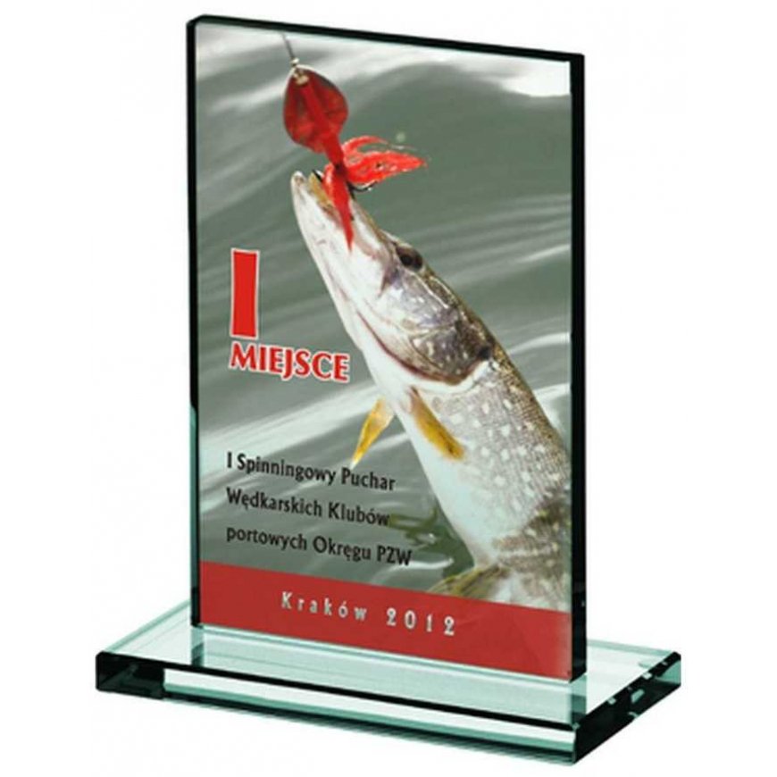Tryumf "Glass trophy with LuxorJet color printing LuxorJet color printing glass trophy trophy" – 4