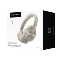 Wireless headphones with a bow on the head Kruger & Matz F2, color gray Wireless headphones with a bow on the head Kruger & Matz F2, color gray