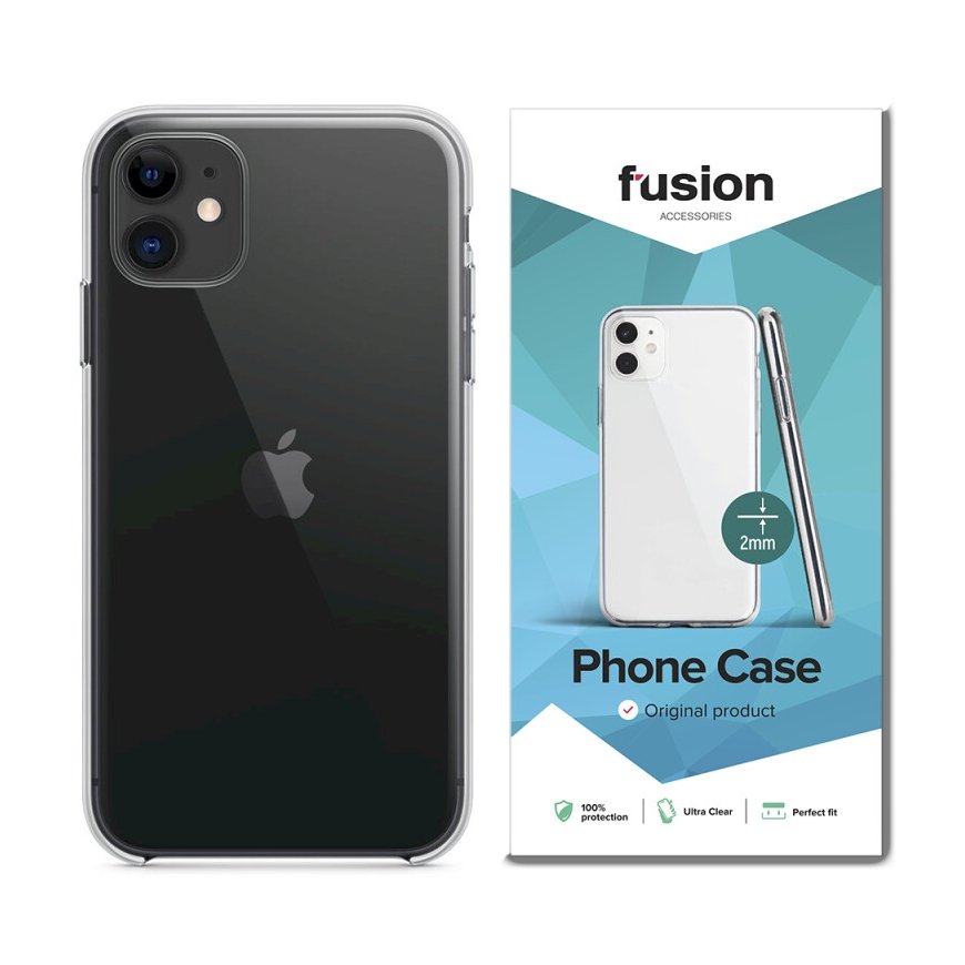 Fusion Ultra Clear Series 2 mm Silicone Case For Xiaomi Redmi No
