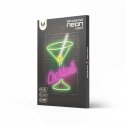 TelForceone Neon PLEXI LED COCKTAILS pink green FPNE02X Forever Light TelForceone Neon PLEXI LED COCKTAILS pink green FPNE02X Forever Light
