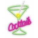 TelForceone Neon PLEXI LED COCKTAILS pink žalias FPNE02X Forever Light TelForceone Neon PLEXI LED COCKTAILS pink žalias FPNE02X Forever Light