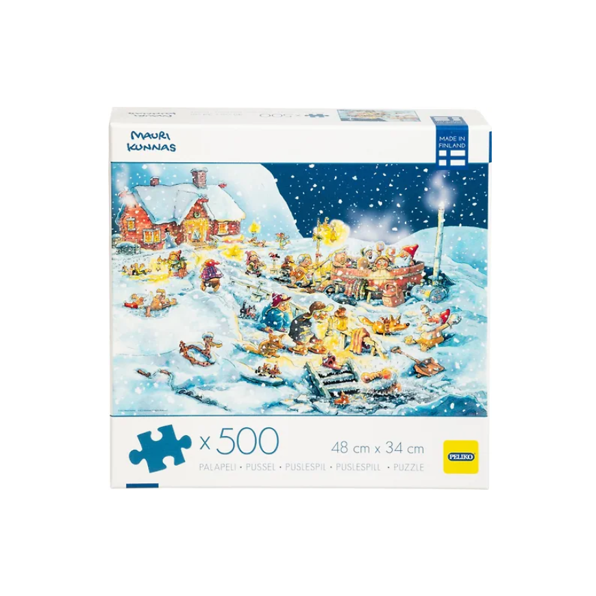 Mauri Kunnas Christmas puzzle, 500 pieces