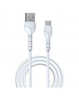 Devia cable Kintone USB - USB-C 1,0 m 2,1A white
