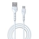 Devia cable Kintone USB - USB-C 1,0 m 2,1A white