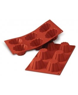 Silikomart Silicone mold for cupcakes SIL-SF034