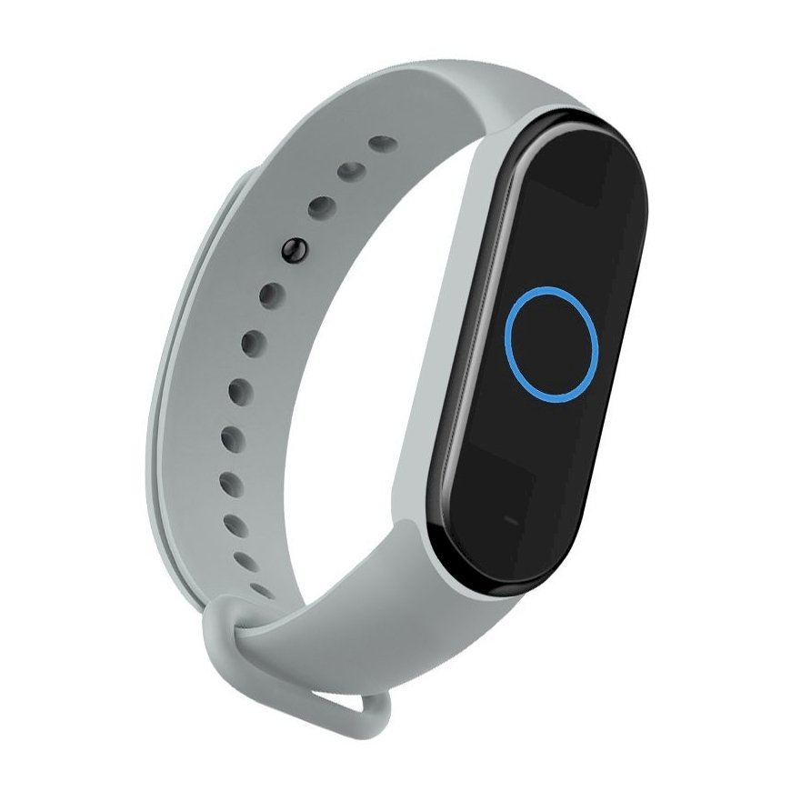 Fusion wave band for Xiaomi Mi Band 3 | Mi Band 4 gray – 2
