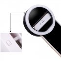 Elight CL1 Portable Travel Smarthone Easy Clip On Fix Led light for perfect selfie with battery Black Elight CL1 Portable Travel Smarthone Easy Clip On Fix Led light for perfect selfie with battery Black