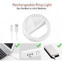 Elight CL1 Портативный для путешествий LED кольцо подсветка с фиксауией на телефон для идеального Selfie Черный Elight CL1 Портативный для путешествий LED кольцо подсветка с фиксауией на телефон для идеального Selfie Черный