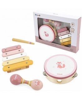 Viga Toys VIGA PolarB Set Musical instruments Pink