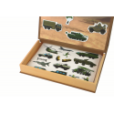 Puzzle Lean Cars A set of educational magnetic puzzles with a ground war theme Puzzle Lean Cars A set of educational magnetic puzzles with a ground war theme
