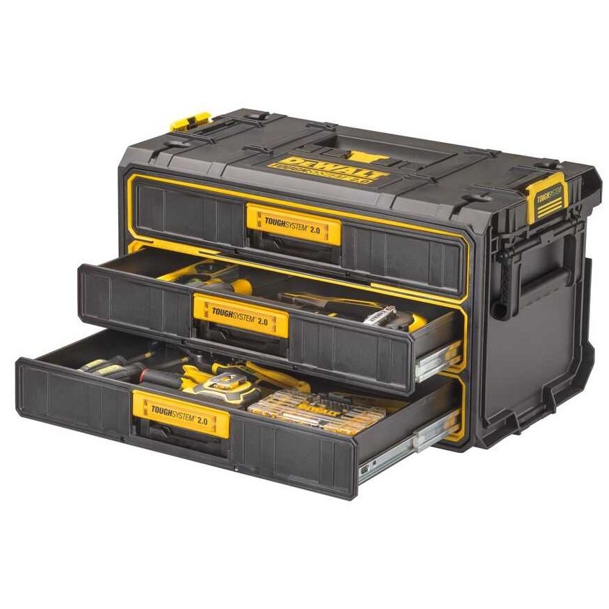 įrankių dėžė su 3 stalčiais TOUGHSYSTEM 2.0 DEWALT [DWST08330-1] – 4