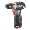 Aku.suktuvas/gręžtuvas PowerMaxx BS BL Q / 2x2,0Ah, Metabo