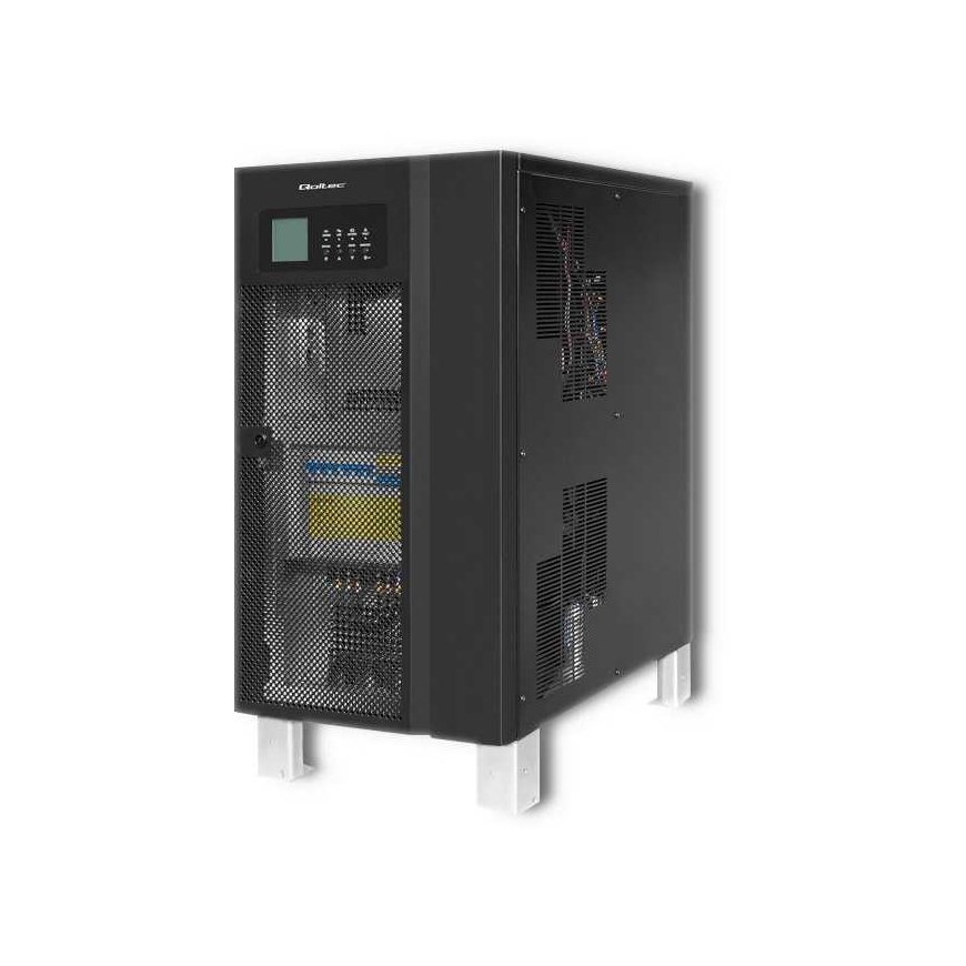 Qoltec 53948 Uninterruptible Power Supply UPS 3 Phase | 10KVA | 8kW | LCD – 2