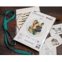 luca S Counted Cross Stitch Kit with Hoop Included French Bulldog 15x15cm SBC207 luca S Counted Cross Stitch Kit with Hoop Included French Bulldog 15x15cm SBC207