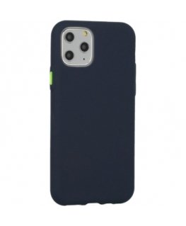 Fusion Solid Case Silicone Case For Samsung A715 Galaxy A71 Blue