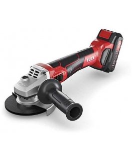 Akumuliatorinis kampinis šlifuoklis FLEX LB 125 18.0-EC/5.0 Set