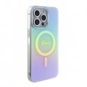 Guess IML Iridescent MagSafe Back Case Защитный Чехол для Apple iPhone 15 Pro Max Guess IML Iridescent MagSafe Back Case Защитный Чехол для Apple iPhone 15 Pro Max