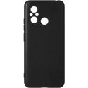 Fusion soft matte back case silicone for Xiaomi Redmi 12C black