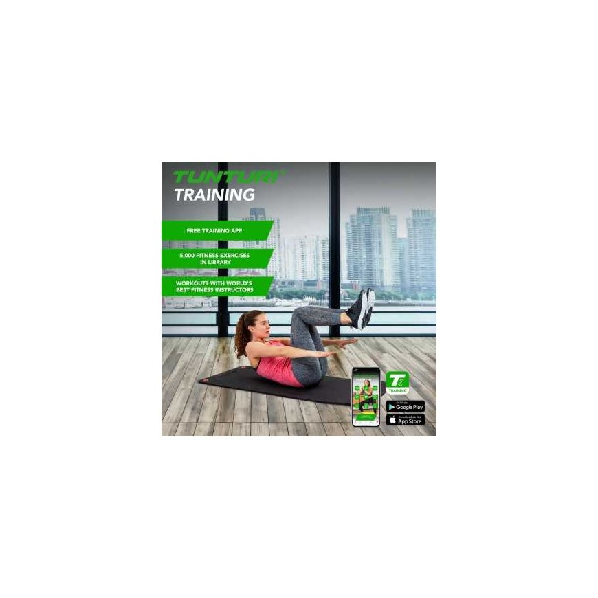 Sportinis kilimėlis TUNTURI Mat PRO Juodas 140-180cm (Ilgis: 180 cm) – 4