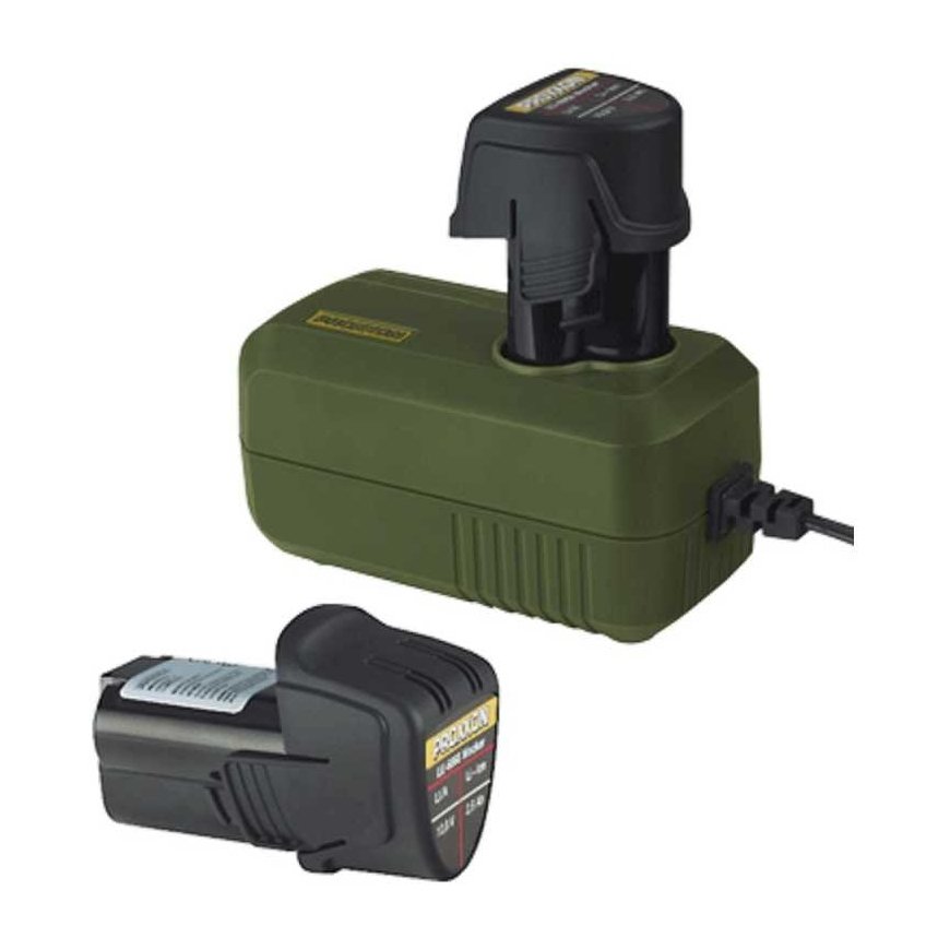 Akumuliatorių ir įkroviklio komplektas PROXXON L-Boxx 10,8V 2x2,6Ah – 2