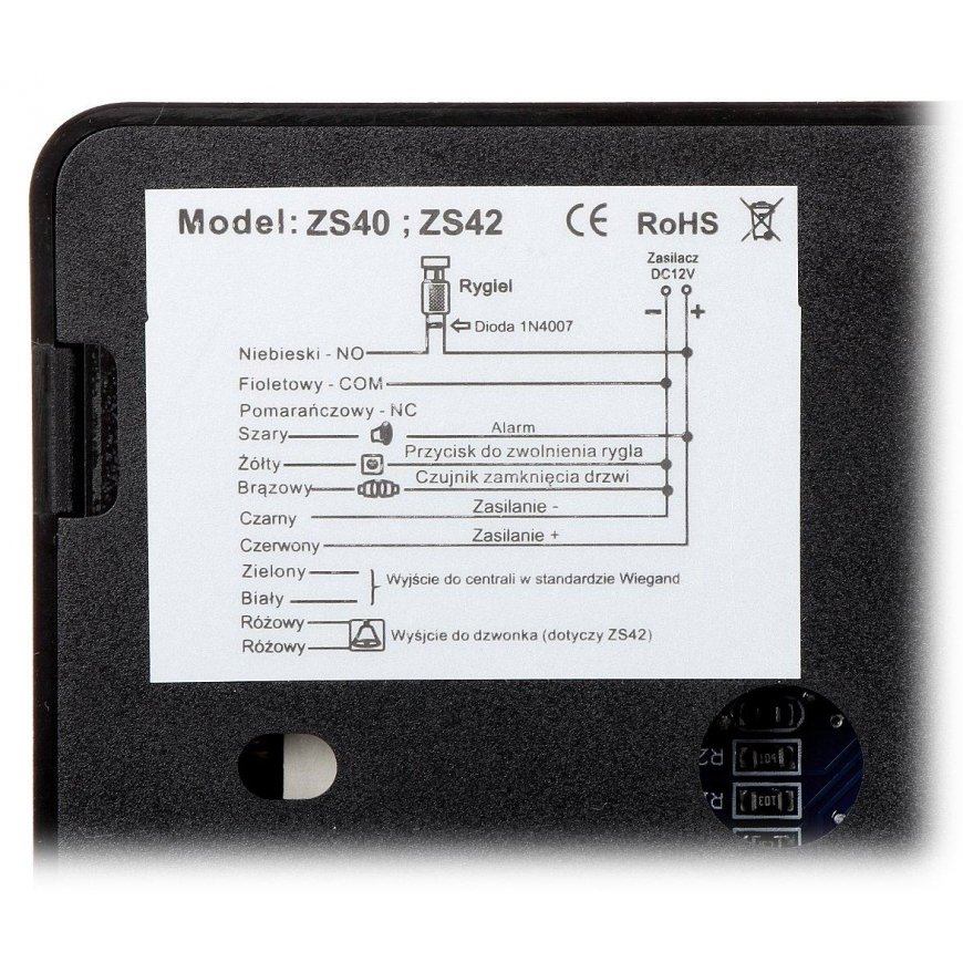 CODE LOCK ZS40B INSIDE – 5
