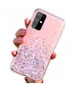 Fusion Frame back case silicone for Apple Iphone 15 Plus pink