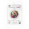 luca S Counted Cross Stitch Kit with Bow Included "Tropical Parrot" SBC201 luca S Counted Cross Stitch Kit with Bow Included "Tropical Parrot" SBC201