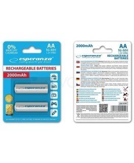 Esperanza Akumuliatorius balta AA / R6 2000mAh 2 vnt.