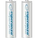 Esperanza Akumuliatorius balta AA / R6 2000mAh 2 vnt. Esperanza Akumuliatorius balta AA / R6 2000mAh 2 vnt.