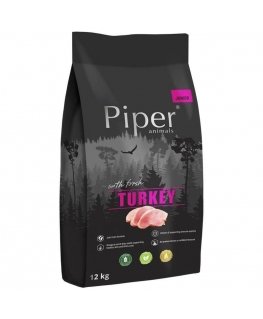DOLINA NOTECI Piper Junior kalkuniga - koera kuivtoit - 12 kg