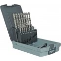 Grąžtas Tivoly Metalo grąžtų rinkinys 1-10 mm, HSS, 118°, "Split point", šlifuoti, 19vnt./kpl., T-Line Grąžtas Tivoly Metalo grąžtų rinkinys 1-10 mm, HSS, 118°, "Split point", šlifuoti, 19vnt./kpl., T-Line