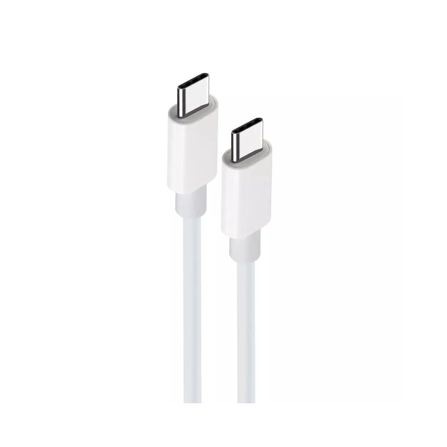 Maxlife cable MXUC-05 USB-C - USB-C 2,0 m 60W white