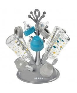 BEABA BOTTLE AND ACCESSORIES DRYER TREE, Grey