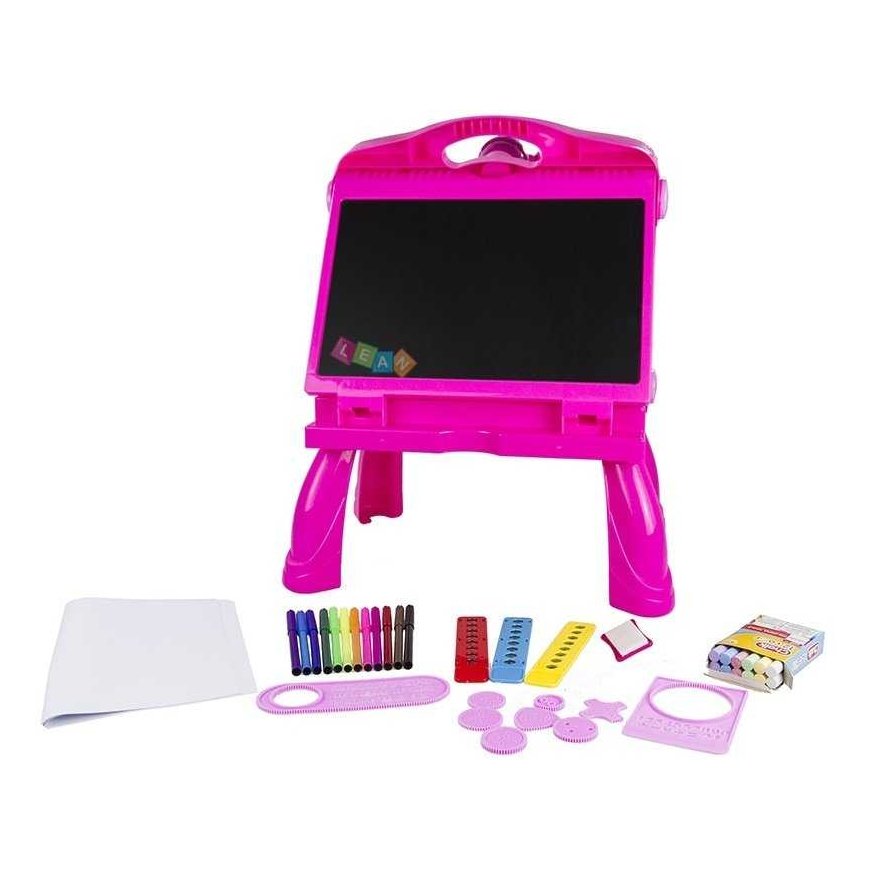 Lean Cars Standing Blackboard Projector - Chalk & Marker – 2