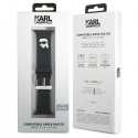 Karl Lagerfeld Strap KLAWMSLKNK Apple Watch 38|40|41mm black|black strap 3D Rubber Karl Head Karl Lagerfeld Strap KLAWMSLKNK Apple Watch 38|40|41mm black|black strap 3D Rubber Karl Head