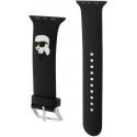Karl Lagerfeld Strap KLAWMSLKNK Apple Watch 38|40|41mm black|black strap 3D Rubber Karl Head Karl Lagerfeld Strap KLAWMSLKNK Apple Watch 38|40|41mm black|black strap 3D Rubber Karl Head